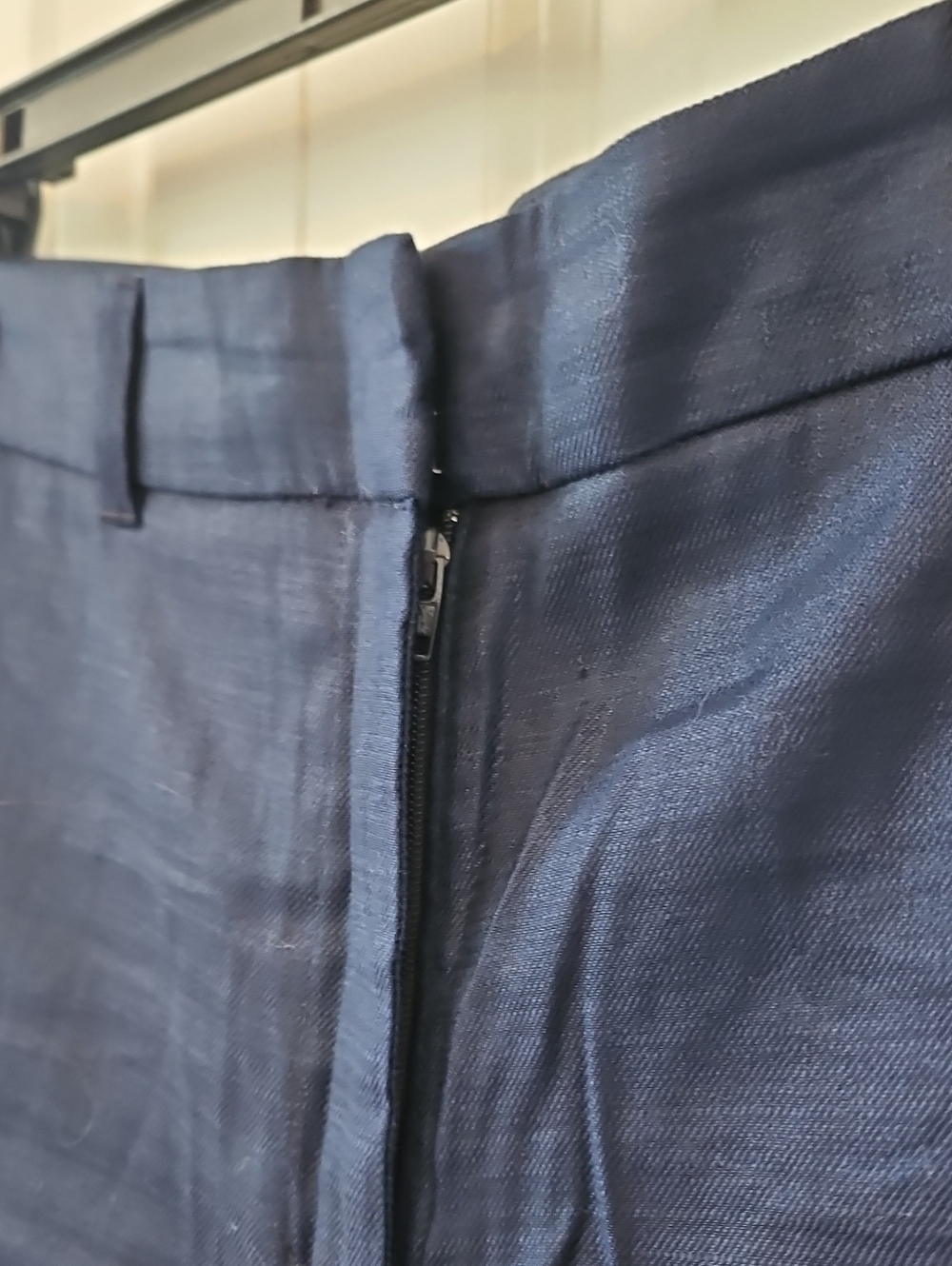 WHBM LINEN BLEND PANTS - Picture 3 of 6